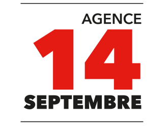 Logo of the 14 septembre agency, in charge of press relations for Retail-Ecommerce