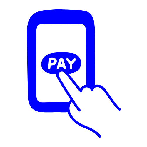 Pictogramme pour les paiements et les services