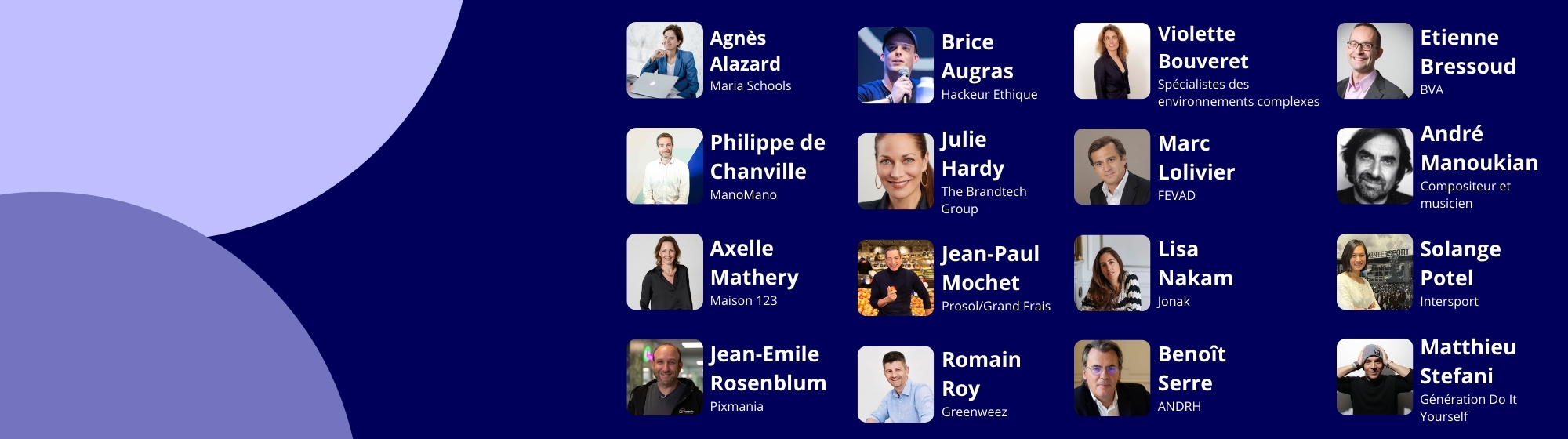 Bannière Speakers 2025