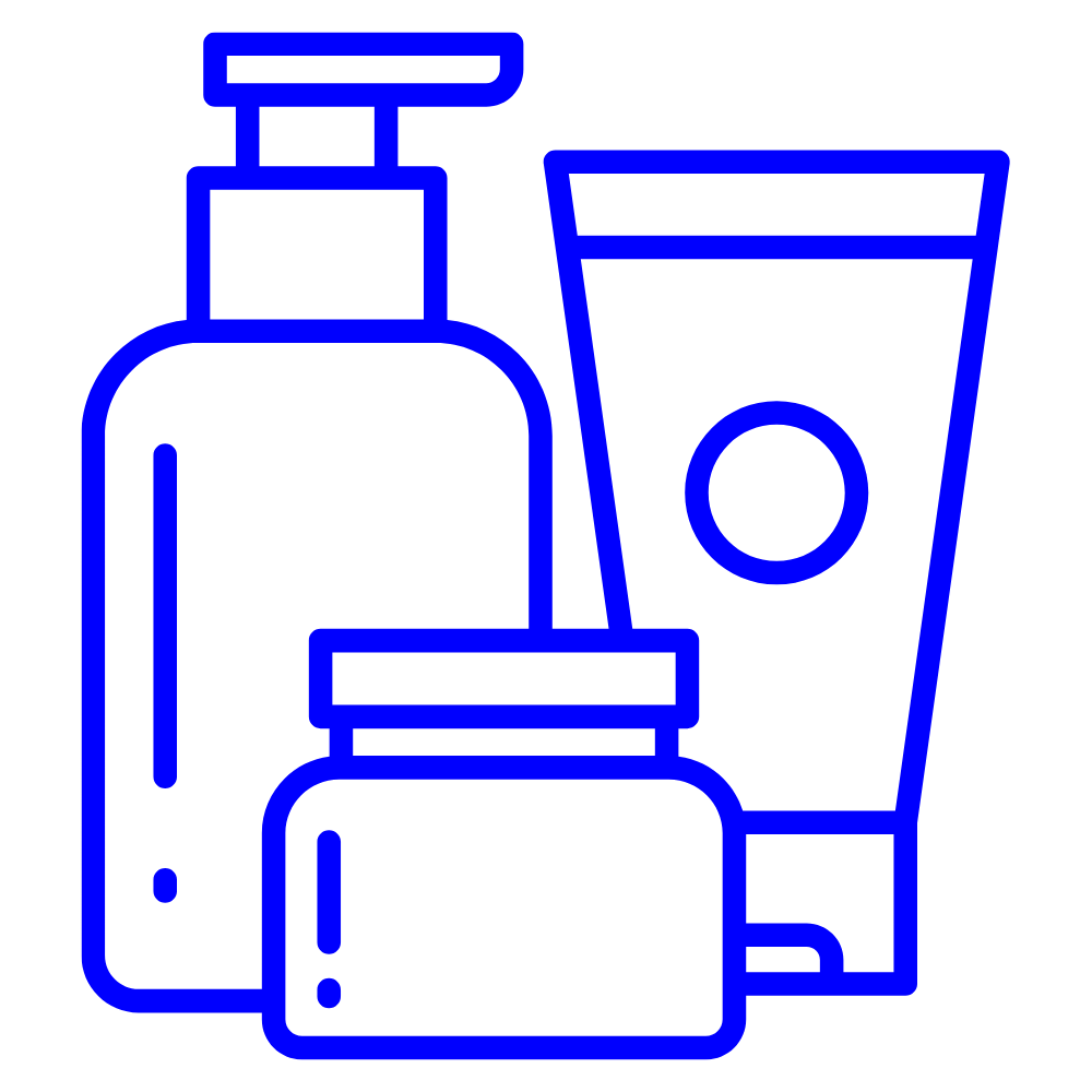 Pictograms for cosmetics, hygiene and perfumery
