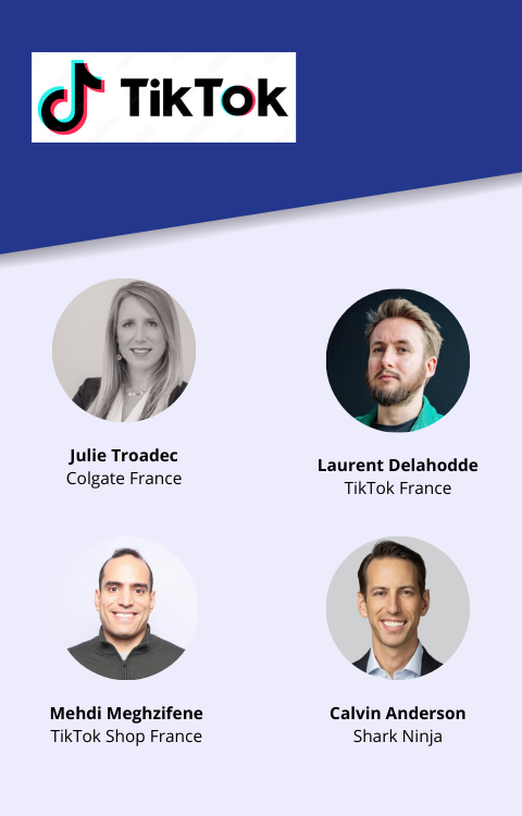 Speakers de la Keynote TikTok : Laurent Delahodde et Mehdi Meghzifene