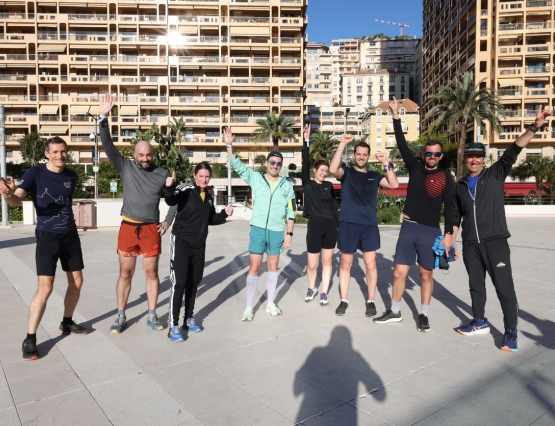 running